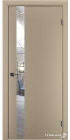 Двері модель 802 Магнолія (дзеркало срібло)