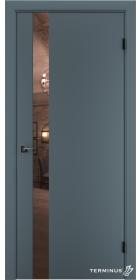 Двері модель 802 Малахіт (дзеркало бронза)
