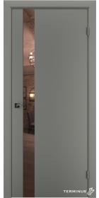 Двері модель 802 Онікс (дзеркало бронза)