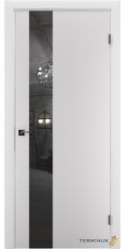 Двері модель 803 Білі (дзеркало графіт)