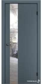 Двері модель 803 Малахіт (дзеркало срібло)