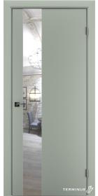 Двері модель 803 Оливін (дзеркало срібло)