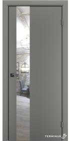Двері модель 803 Онікс (дзеркало срібло)
