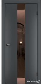 Двері модель 804 Антрацит (дзеркало бронза)