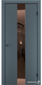 Двері модель 804 Малахіт (дзеркало бронза)