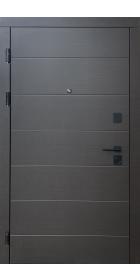 Преміум Kale Горизонталь венге т.гор./біла шагрень чорн кв фурн 9525
