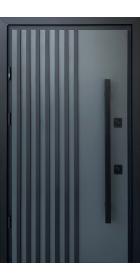Proof HARDY Standart Mottura Loft 970/2050 L антрацит/гладка біла руч.DMD kv1200 (ф.ч,кор 9005 піс/) 8226