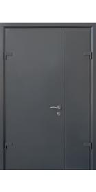 Techno-door RAL 9975 графіт1200 (кале хром) лиштва окремо 9215