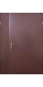 Технические двери Форт-М коричневая шагрень RAL 8017 1200