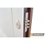Abwehr [Складська програма] Вхідні двері модель Britana (колір Венге сірий горизонт + Біла) комплектація Comfort 505 - Город Дверей