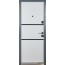 Abwehr [Складська програма] Вхідні двері модель Limana (колір Кварцит + Білий супермат) комплектація Megapolis MG3 443 - Город Дверей
