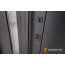 Abwehr Двері з фанери модель Ufo Black (Колір RAL 9005 + Чорна шагрень) комплектація COTTAGE 1200 496 - Город Дверей