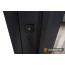 Abwehr Вхідні двері з терморозривом модель Ufo Black (Колір RAL 9005 + Чорна шагрень) комплектація COTTAGE 496 - Город Дверей