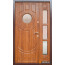 Abwehr Вхідні двері зі склом модель Milita Glass комплектація COTTAGE 1200 196 - Город Дверей