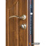 Abwehr Вхідні двері зі склом модель Milita Glass комплектація COTTAGE 1200 196 - Город Дверей