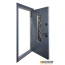 Abwehr Вхідні двері зі склом модель Nevada Glass (Атмосферостійка фарба HardLine + вулична плівка) комплектація COTTAGE 455 - Город Дверей
