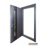 Abwehr Вхідні двері зі склом модель Ufo (колір RAL + Вулична плівка) комплектація COTTAGE 367 - Город Дверей