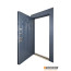 Abwehr Вхідні двері зі склом модель Zariela (Атмосферостійка фарба HardLine) комплектація COTTAGE 303 - Город Дверей