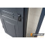 Abwehr Вхідні нестандартні двері з терморозривом та фрамугою модель Scandi (Колір RAL 7021 + Біла) 498 - Город Дверей