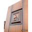 Abwehr Вхідні полуторні двері модель Agnia (вулична плівка і патина ззовні) комлпектація COTTAGE 1200 128 - Город Дверей