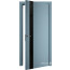 Двері модель 802 Аквамарин (планілак чорний) - Город Дверей