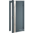 Двері модель 802 Малахіт (дзеркало срібло) - Город Дверей