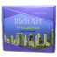Ручки дверные Rich-Art Флет 282 R68 MSB \ FB графит \ черная вставка - Город Дверей