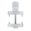 Фиксатор ROSTEX H50 WC SQUARE 38-52мм NEREZ MAT - Город Дверей