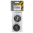 Накладки под цилиндр ROSTEX SNH55 PZ ROUND 38-45мм BLACK MAT - Город Дверей