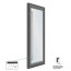 Ручка скоба ROSTEX ALFA 900 fix SQUARE 800мм 50мм Architect NEREZ MAT внешняя, односторонняя - Город Дверей