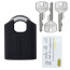 Замок навесной TOKOZ PLUTO G50 GUARD 3KEY TK5 M NR shackle 15,5мм 10мм BLISTER - Город Дверей