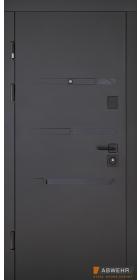 Abwehr [Складська програма] Вхідні двері модель Safira комплектація Megapolis MG3 489 - Город Дверей