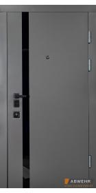Abwehr [Складська програма] Вхідні двері модель Stella (Колір Кварцит + Сосна прованс) комплектація Megapolis MG3 515 - Город Дверей