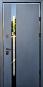 Вуличні двері з терморозривом Страж модель Slim S Антрацит